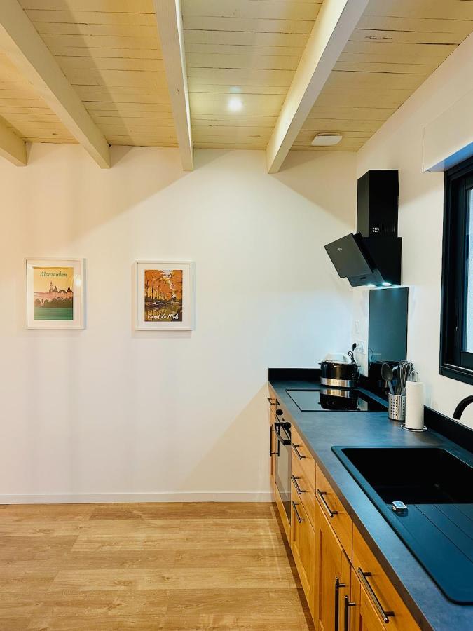 La Halte Occitane - Classe 3 Etoiles - Pour 6 Personnes, 3 Chambres, Parking, Terrasse, Tout Inclus Montauban Buitenkant foto